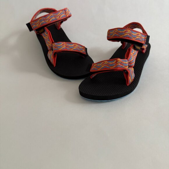 NWT Teva Original Universal Revive Multicolor Women’s Strap Sandals Size 6 - Picture 3 of 12